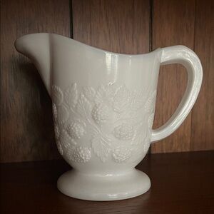 Westmoreland Glass BlackBerry Creamer Excellent